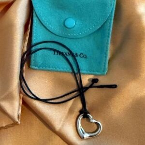 Tiffany & Co. Large Elsa Pieretti Diamond Heart Necklace